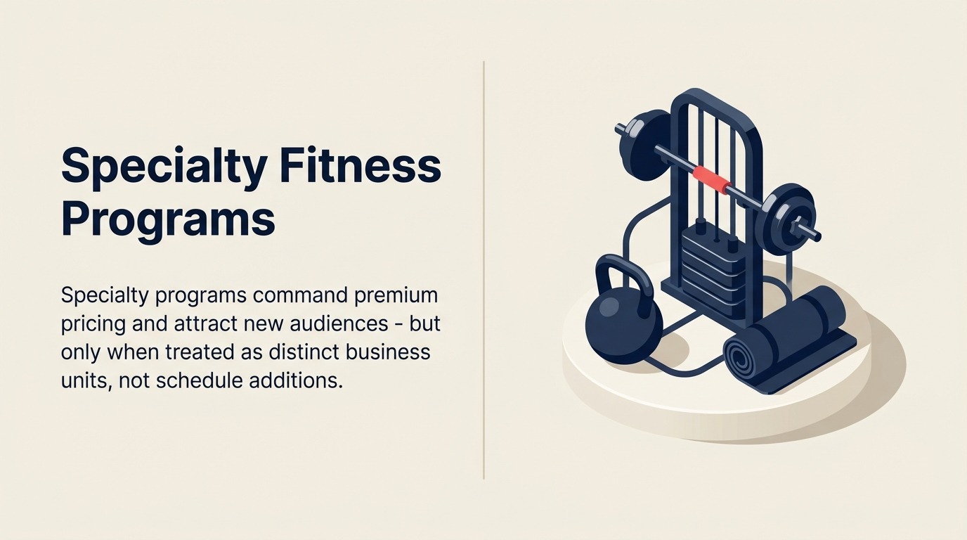 Programas Especializados de Fitness: Adicionando Yoga, CrossFit e HIIT à Sua Academia - Guia 2025