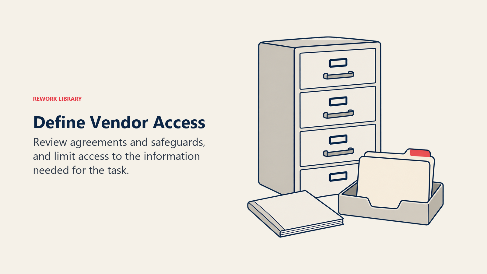Define Vendor Access illustrated by bounded access.