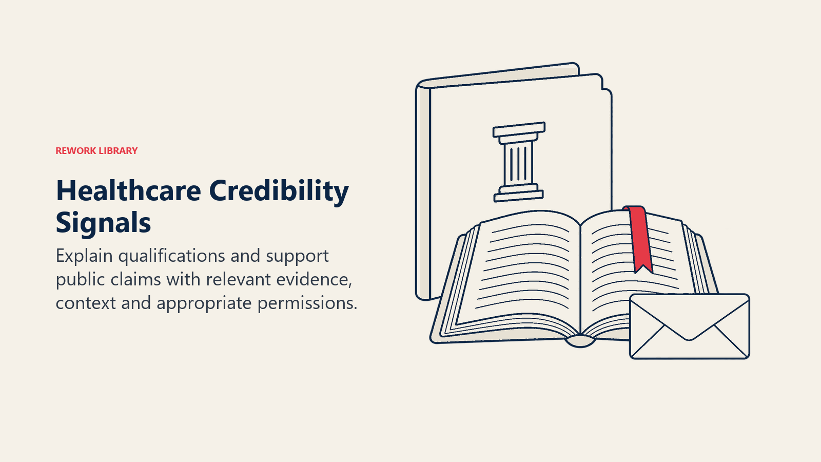 Healthcare Credibility Signals: Training, transparent explanations and responsible evidence presentation build credibility without miracle stories.
