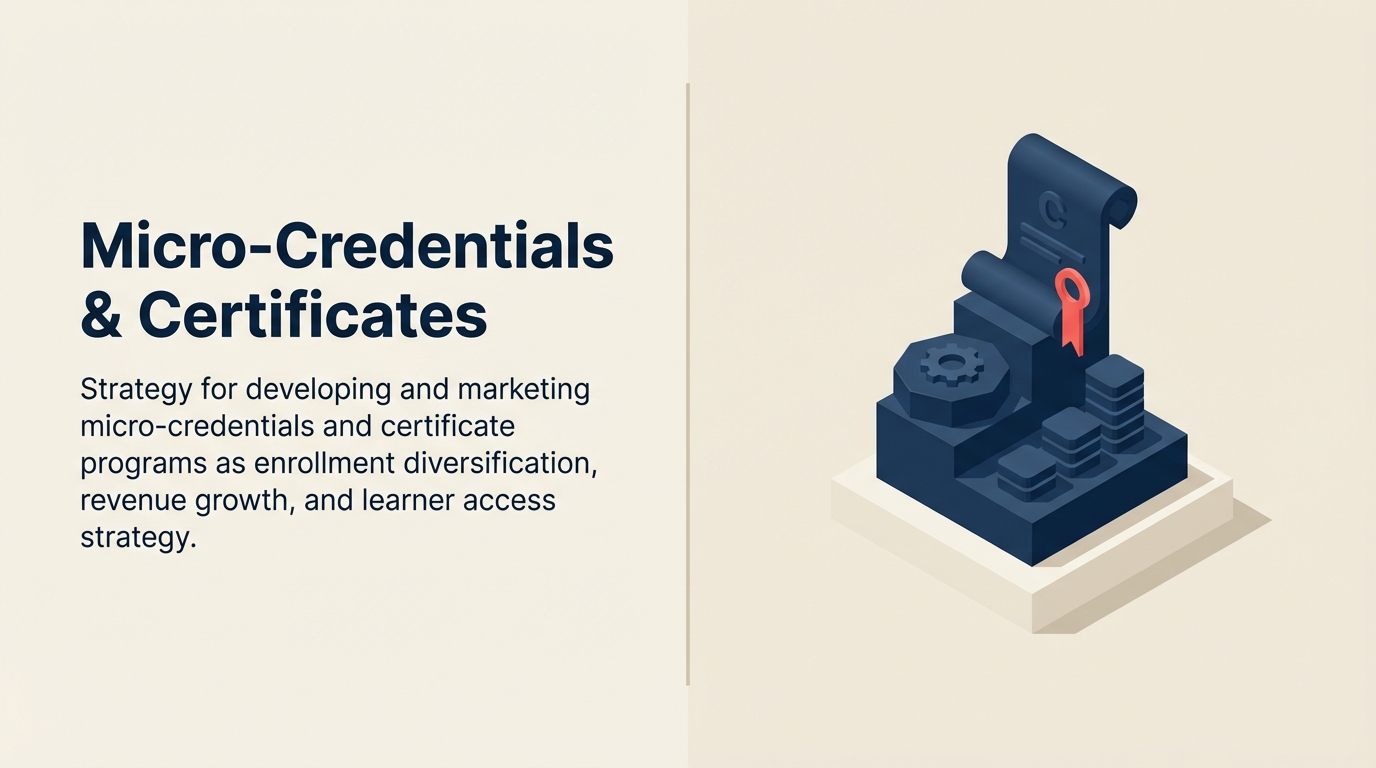 Micro-Credentials & Sijil: Program Akademik Bentuk Pendek untuk Pembangunan Kemahiran dan Pertumbuhan Hasil