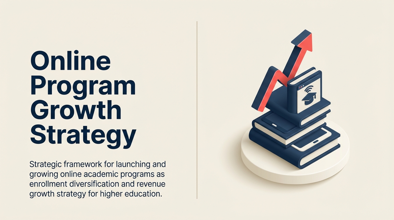 Online-Programm-Wachstumsstrategie: Aufbau und Skalierung digitaler akademischer Programme für Einschreibungswachstum