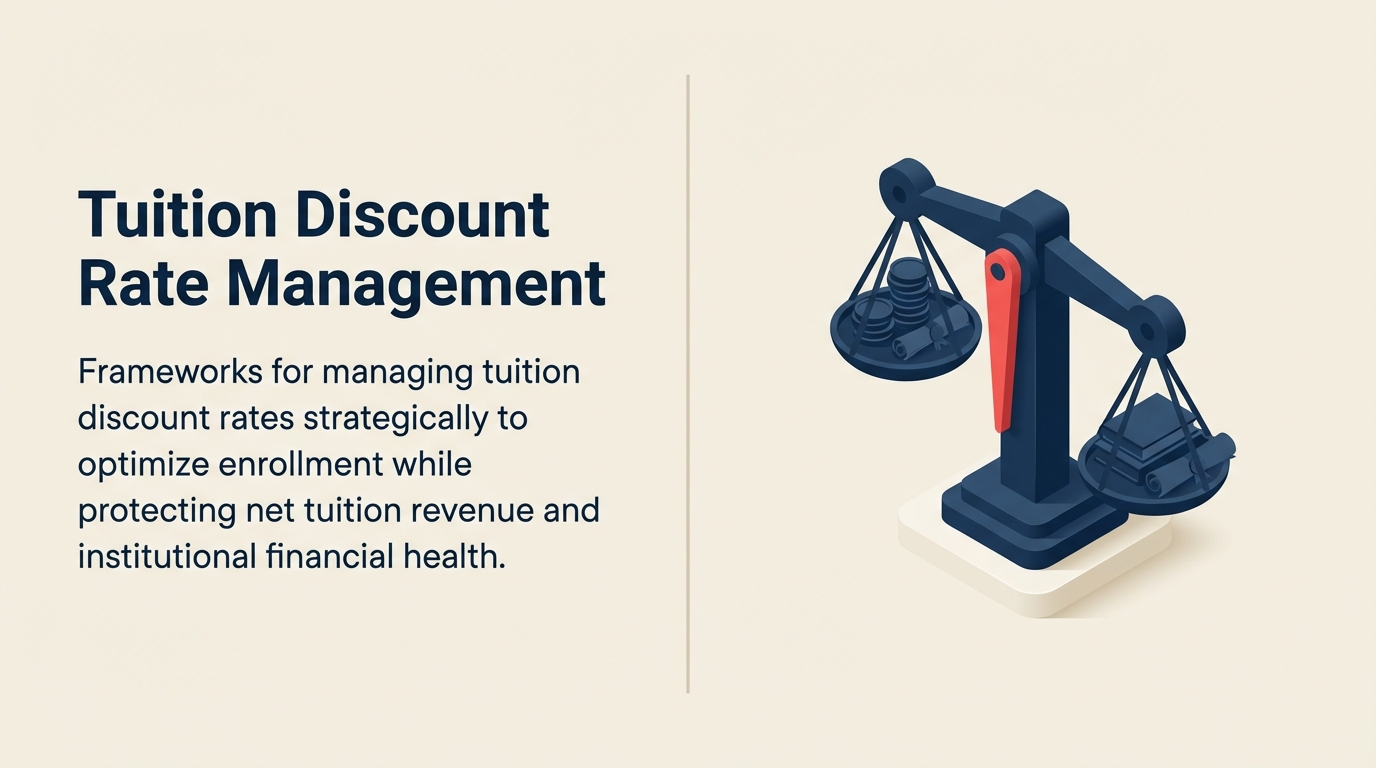 Tuition Discount Rate Management: Strategic Control of Institutional Aid Investment
