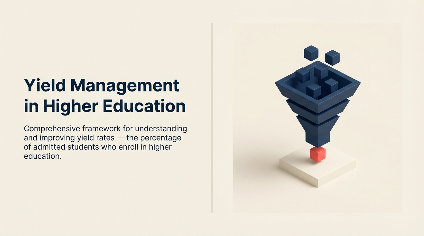 Yield Management dalam Pendidikan Tinggi: Mengonversi Mahasiswa yang Diterima menjadi Mahasiswa yang Terdaftar