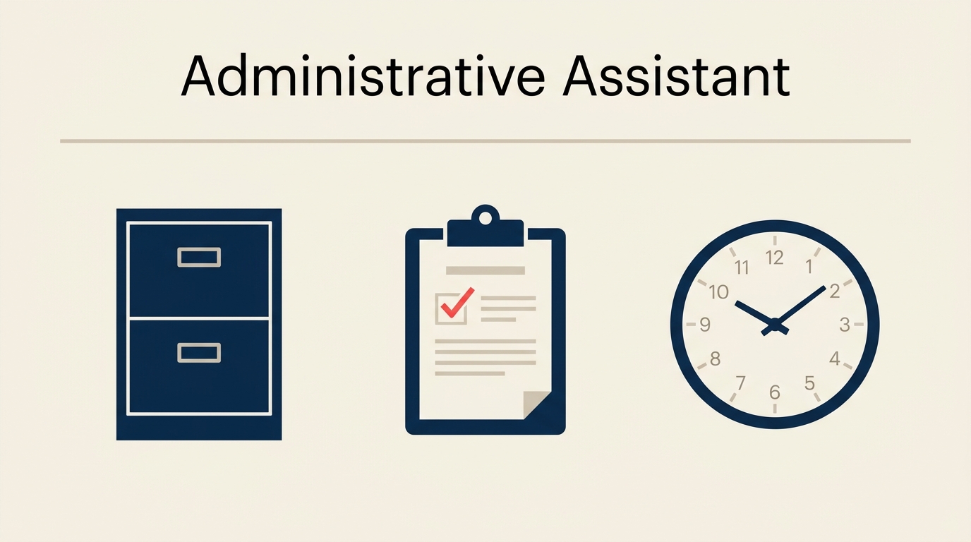 Administrative assistant job description template with responsibilities, skills, and salary benchmarks