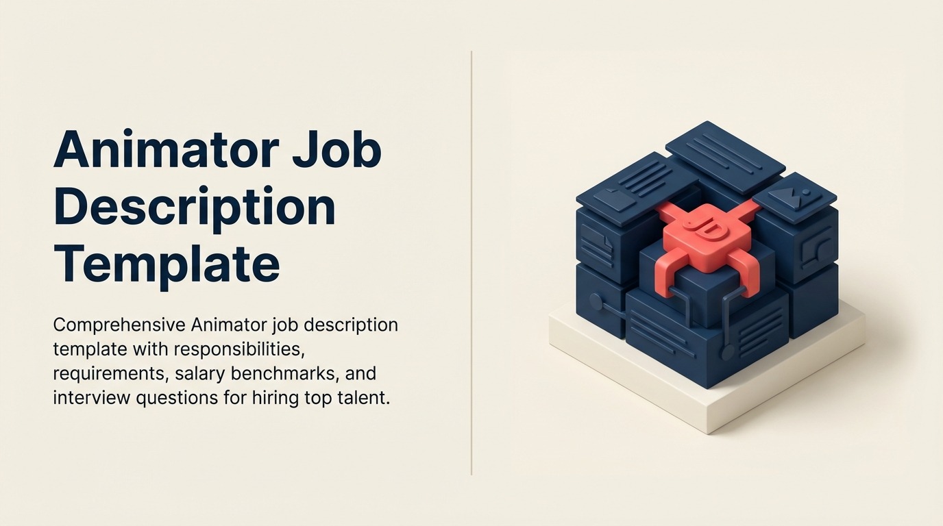 Animator Job Description Template - 2026 Guide