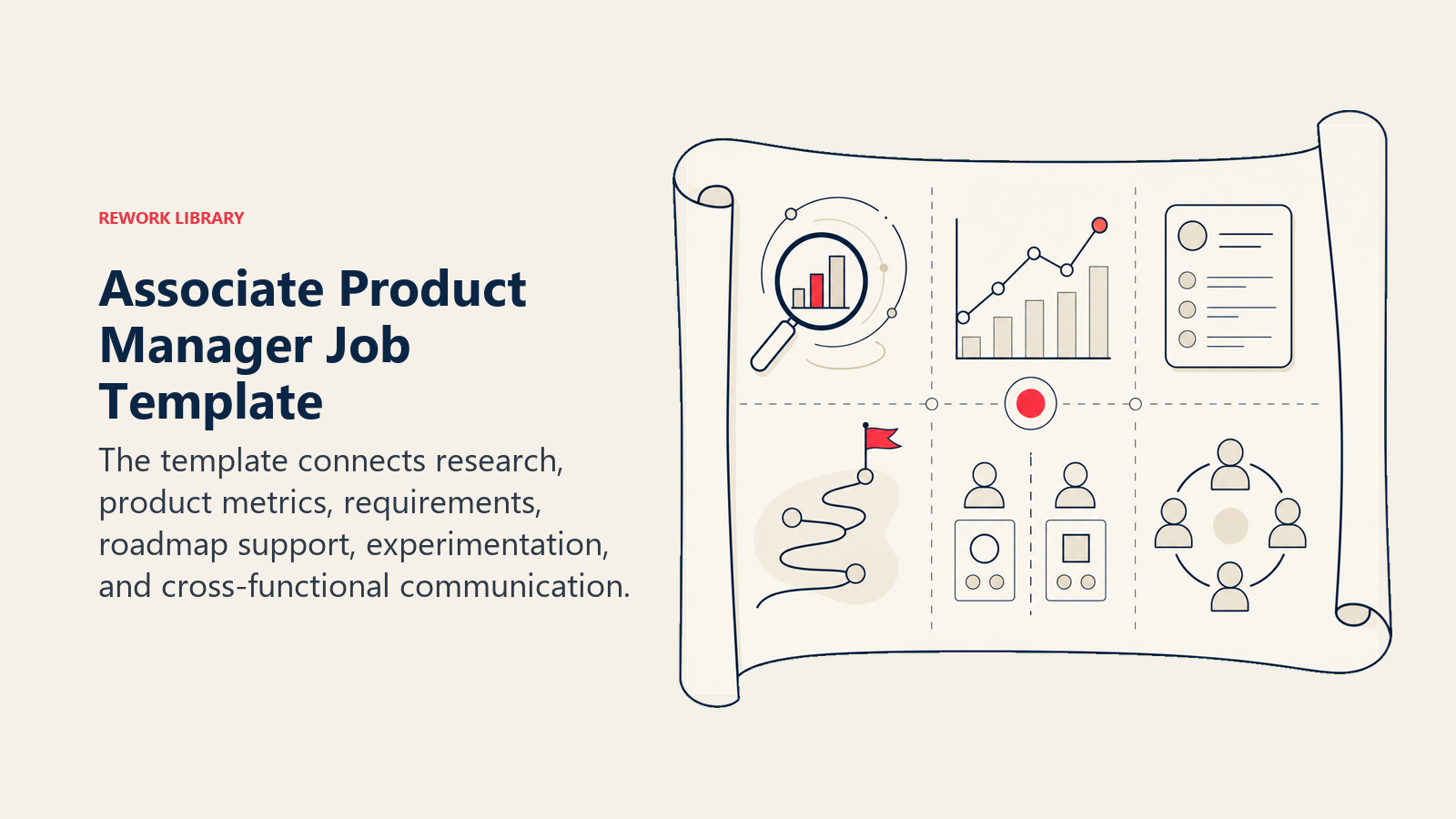 Associate product manager job template as a product role blueprint