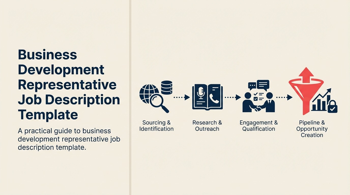 Business Development Representative Job Description Template - Complete 2026 Hiring Guide