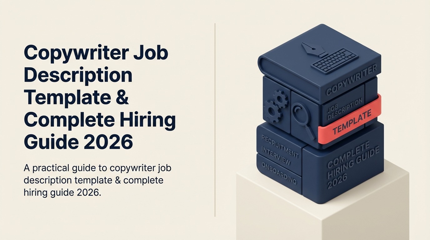 Copywriter Job Description Template & Complete Hiring Guide