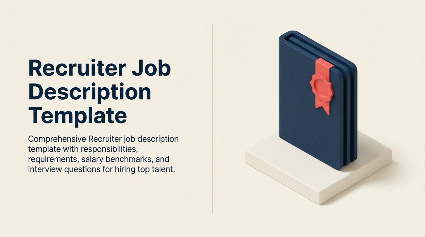 Recruiter Job Description Template - 2026 Guide