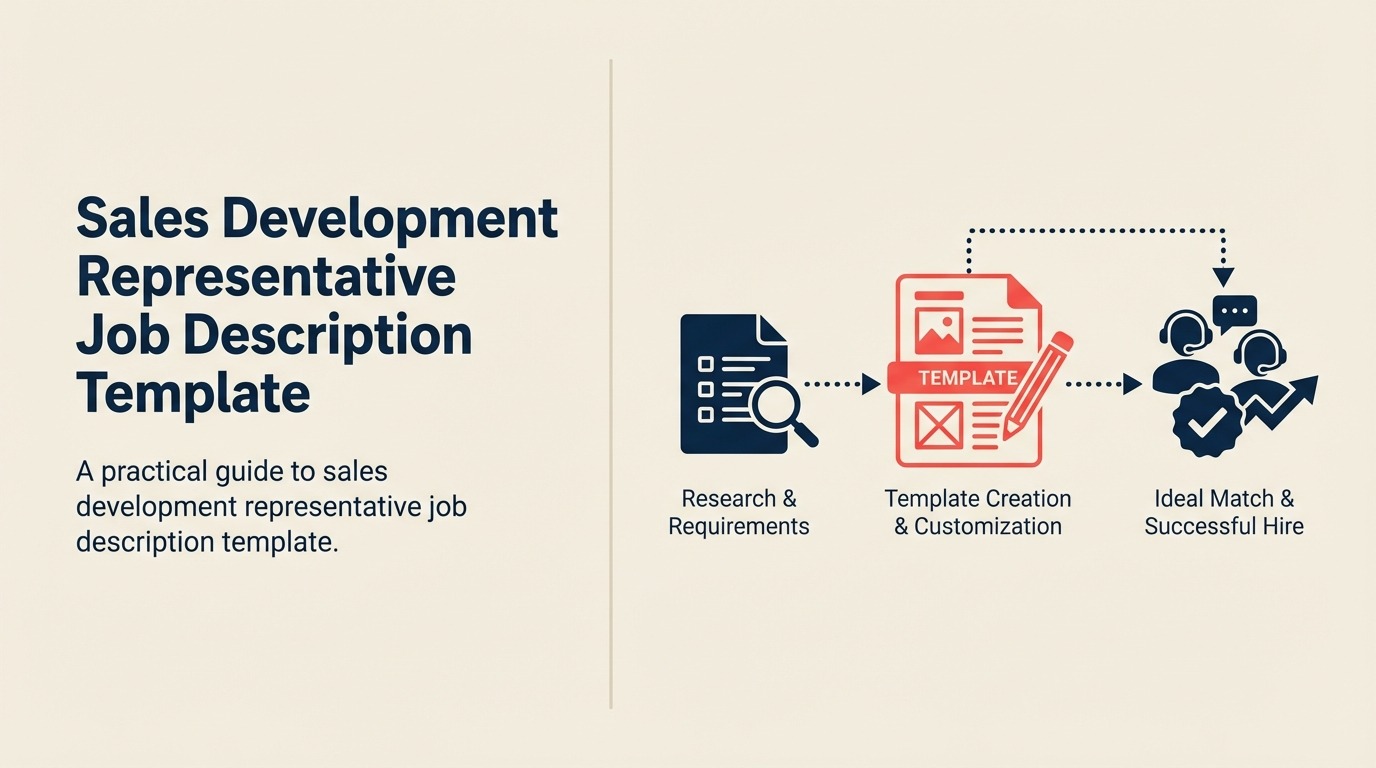 Sales Development Representative Job Description Template - Complete 2026 Hiring Guide