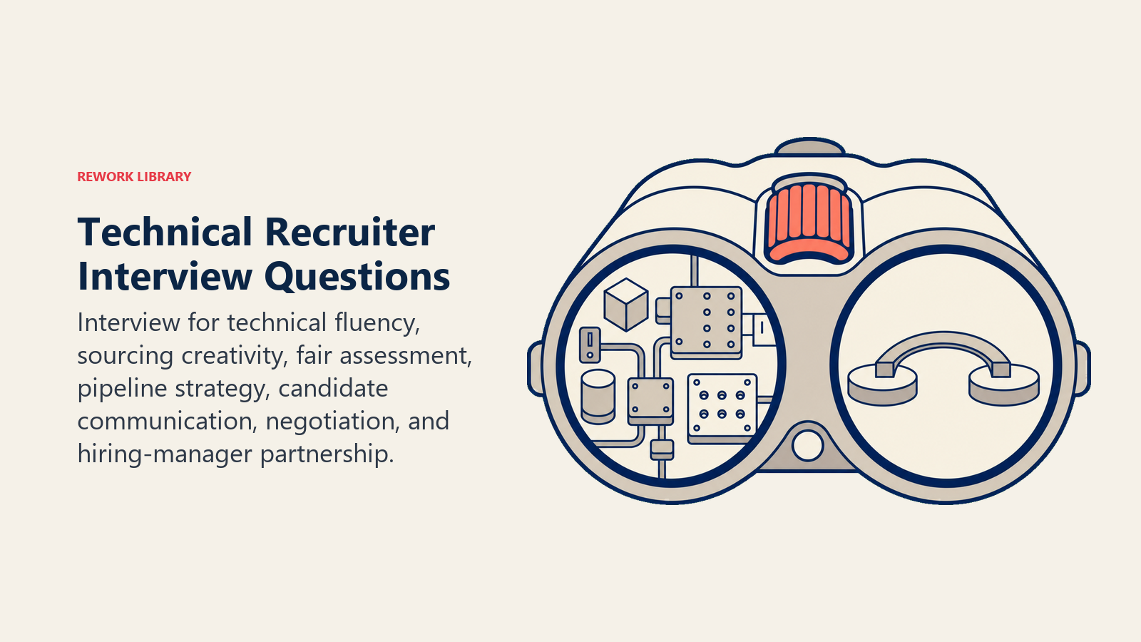 Technical Recruiter interview questions balancing technical fluency and candidate trust