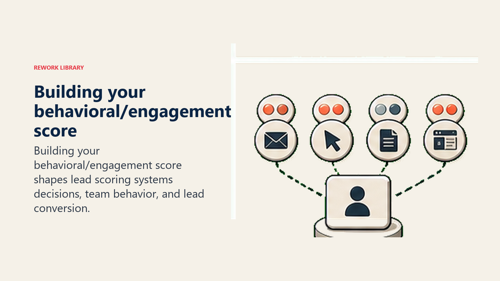 Building your behavioral/engagement score