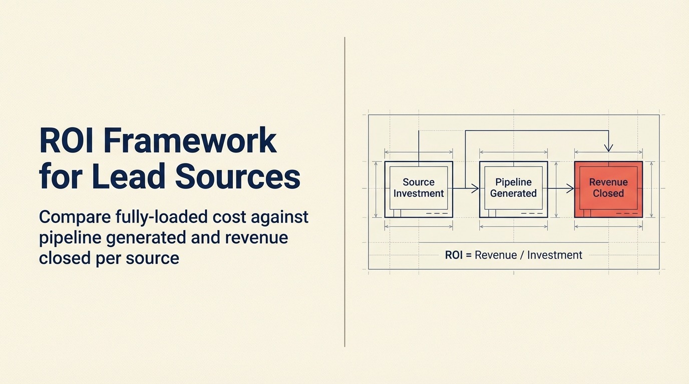 ROI-Framework für Lead-Quellen