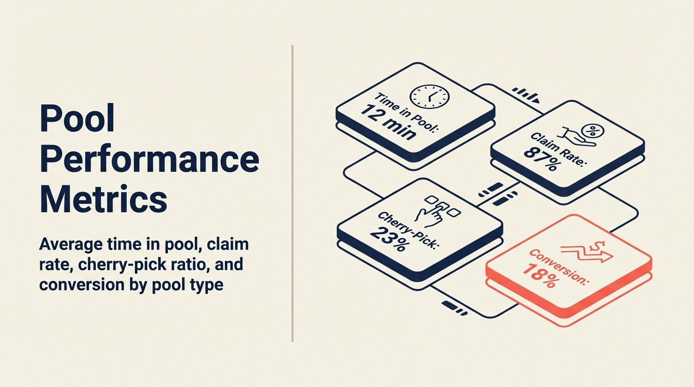 Métricas de Rendimiento del Pool