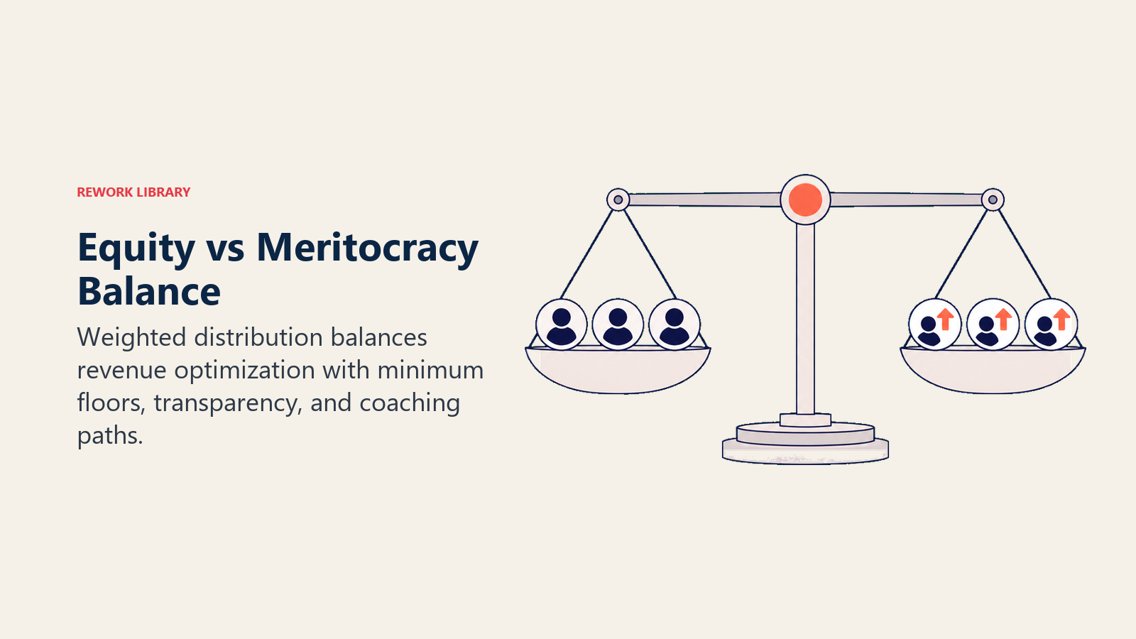 The Equity vs Meritocracy Balance