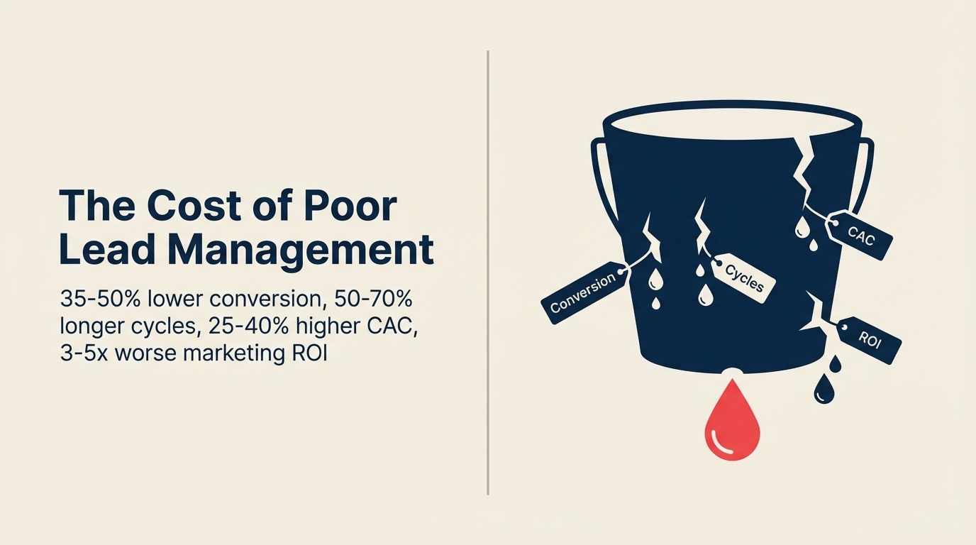 El Costo de la Mala Gestión de Leads