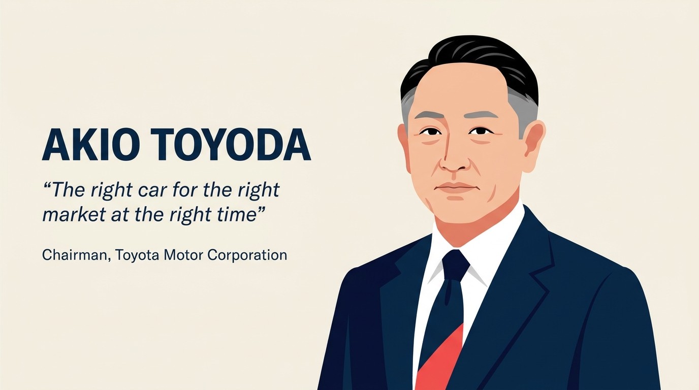 Akio Toyoda Leadership Profile