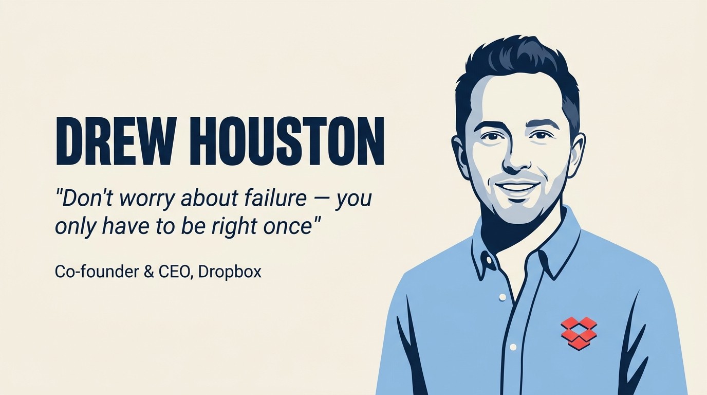 Drew Houston Leadership Profile