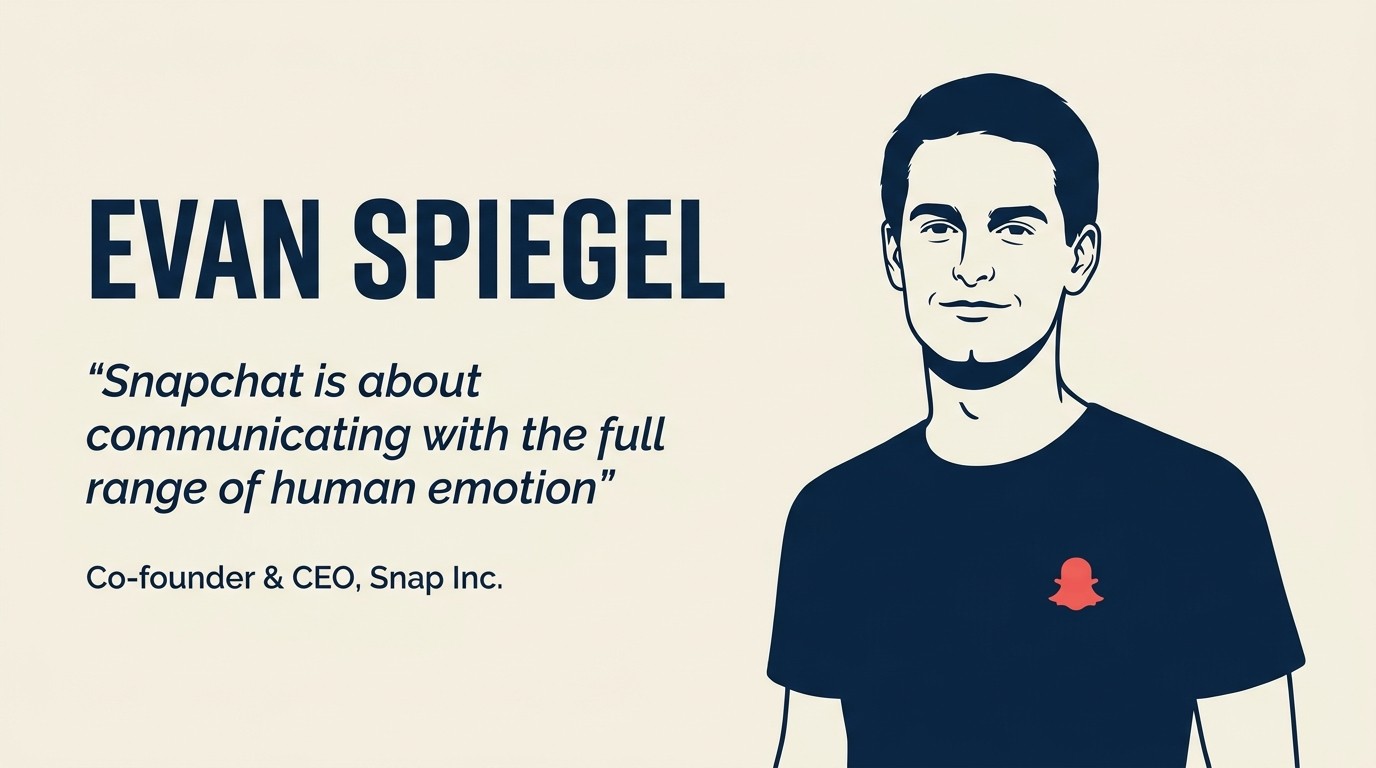 Evan Spiegel Leadership Profile