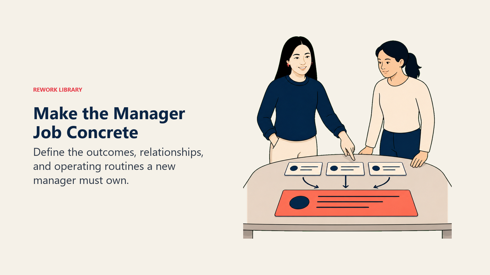 Julie Zhuo make the manager job concrete leadership scene