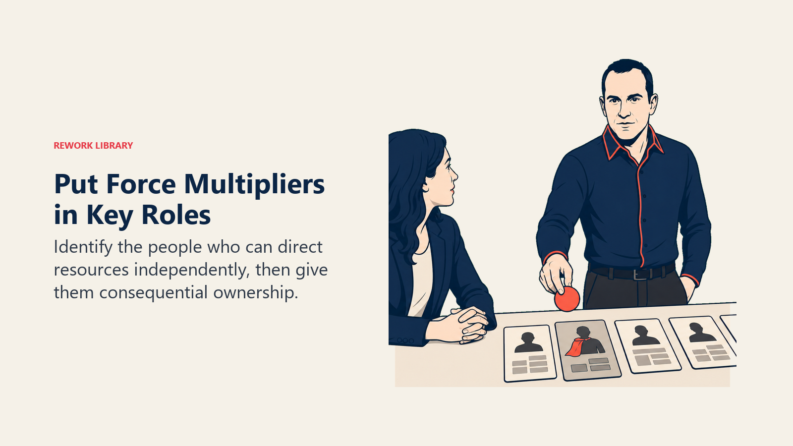 Keith Rabois put force multipliers in key roles leadership scene