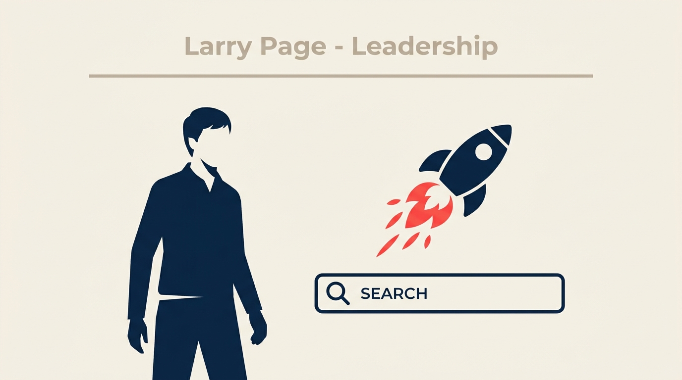 Larry Page leadership style at Google and Alphabet