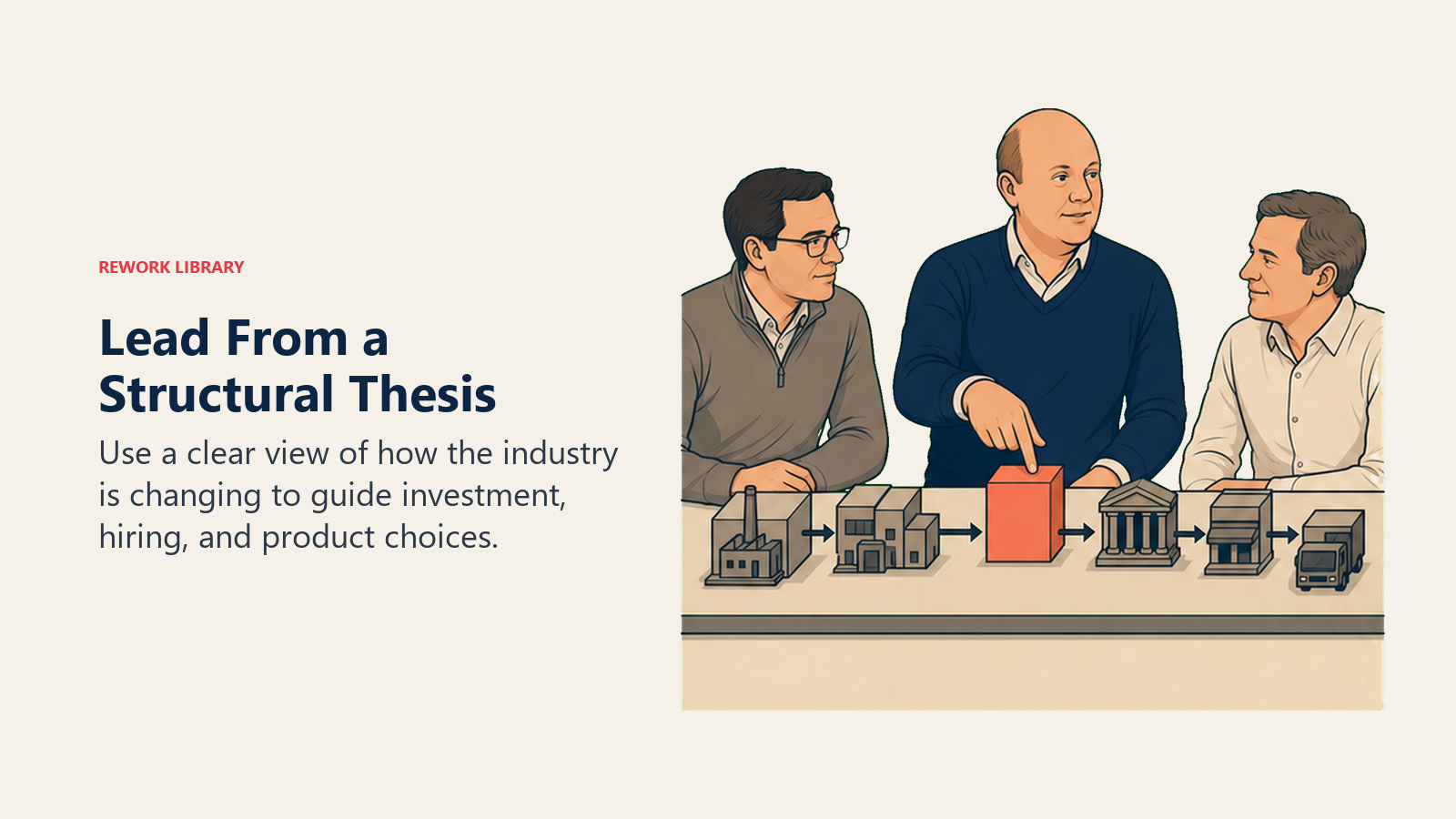 Marc Andreessen lead from a structural thesis leadership scene
