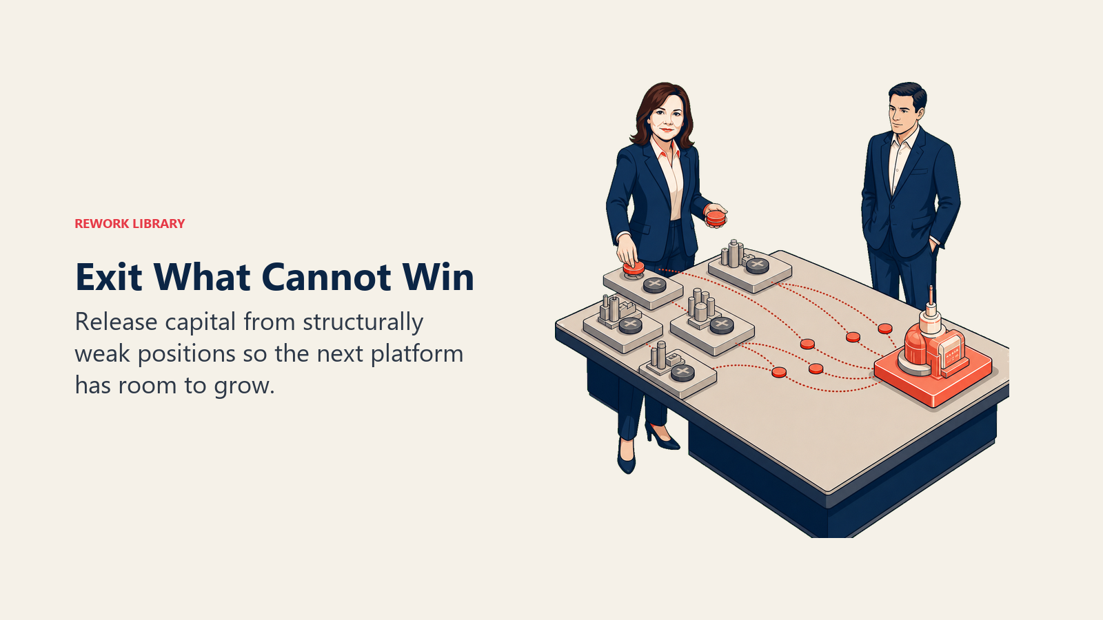 Mary Barra releasing capital from weak positions and redirecting it toward a future platform