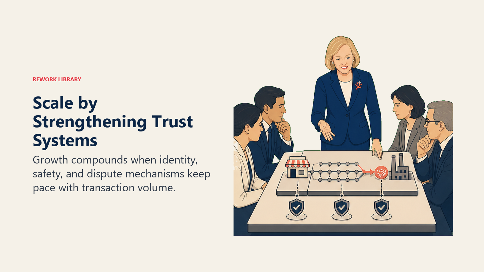 Meg Whitman scale by strengthening trust systems leadership scene