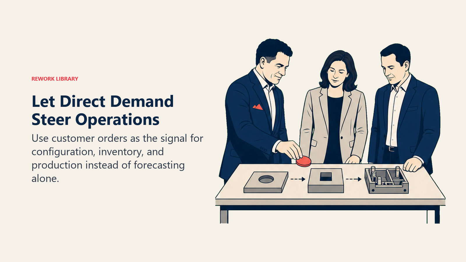 Michael Dell let direct demand steer operations leadership scene