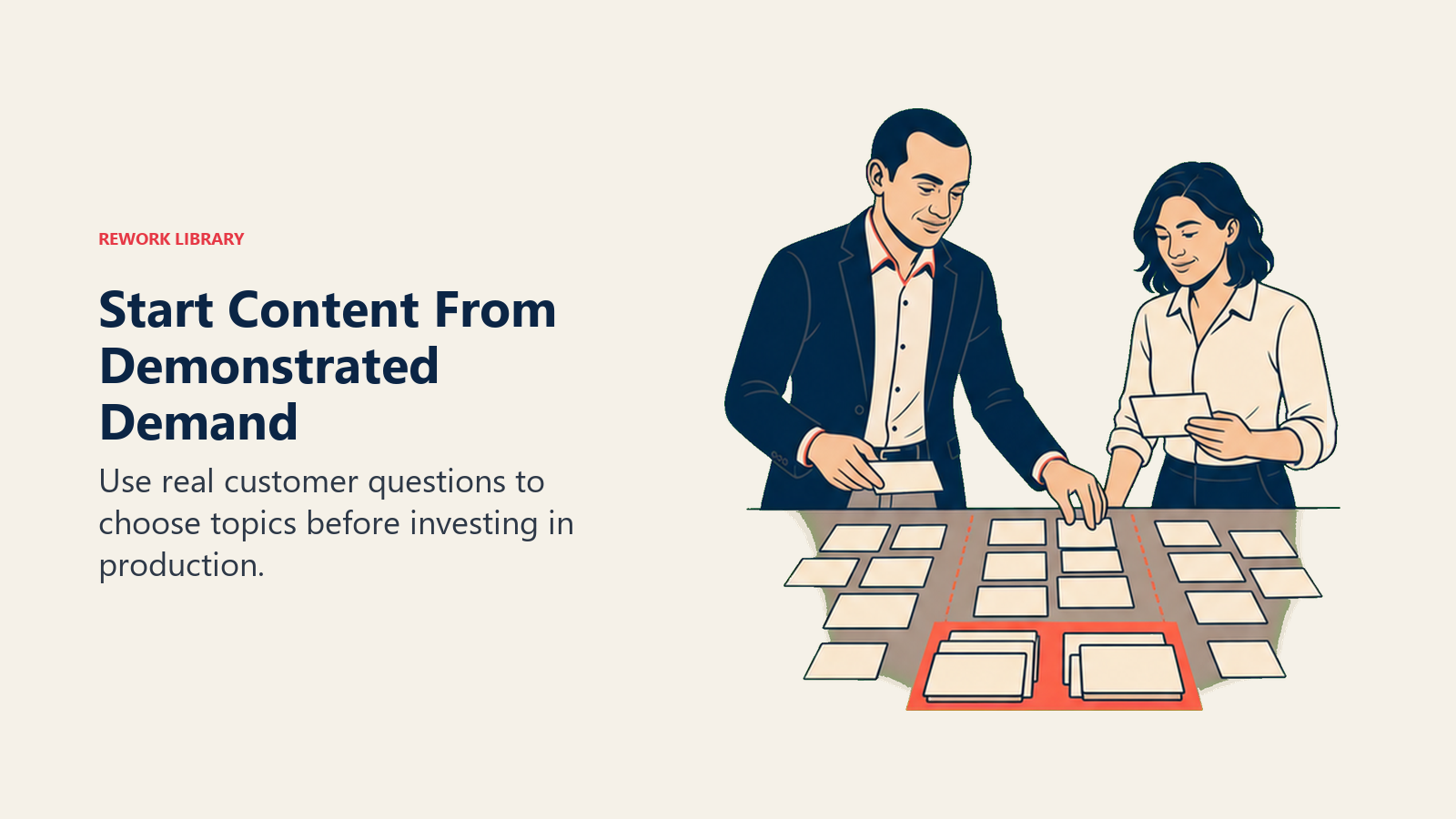 Neil Patel start content from demonstrated demand leadership scene
