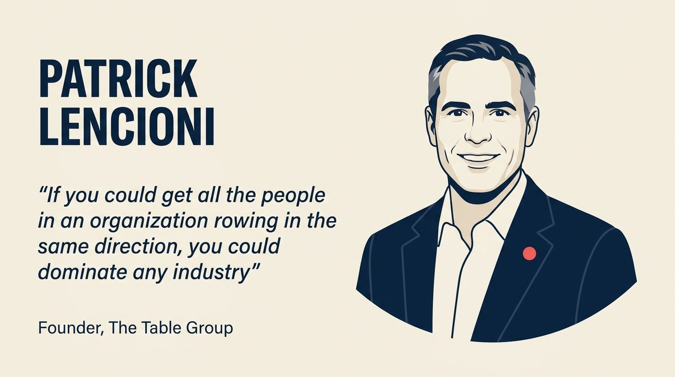 Patrick Lencioni Leadership Profile