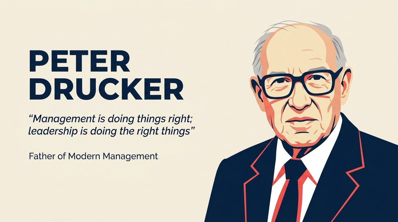 Peter Drucker Leadership Profile