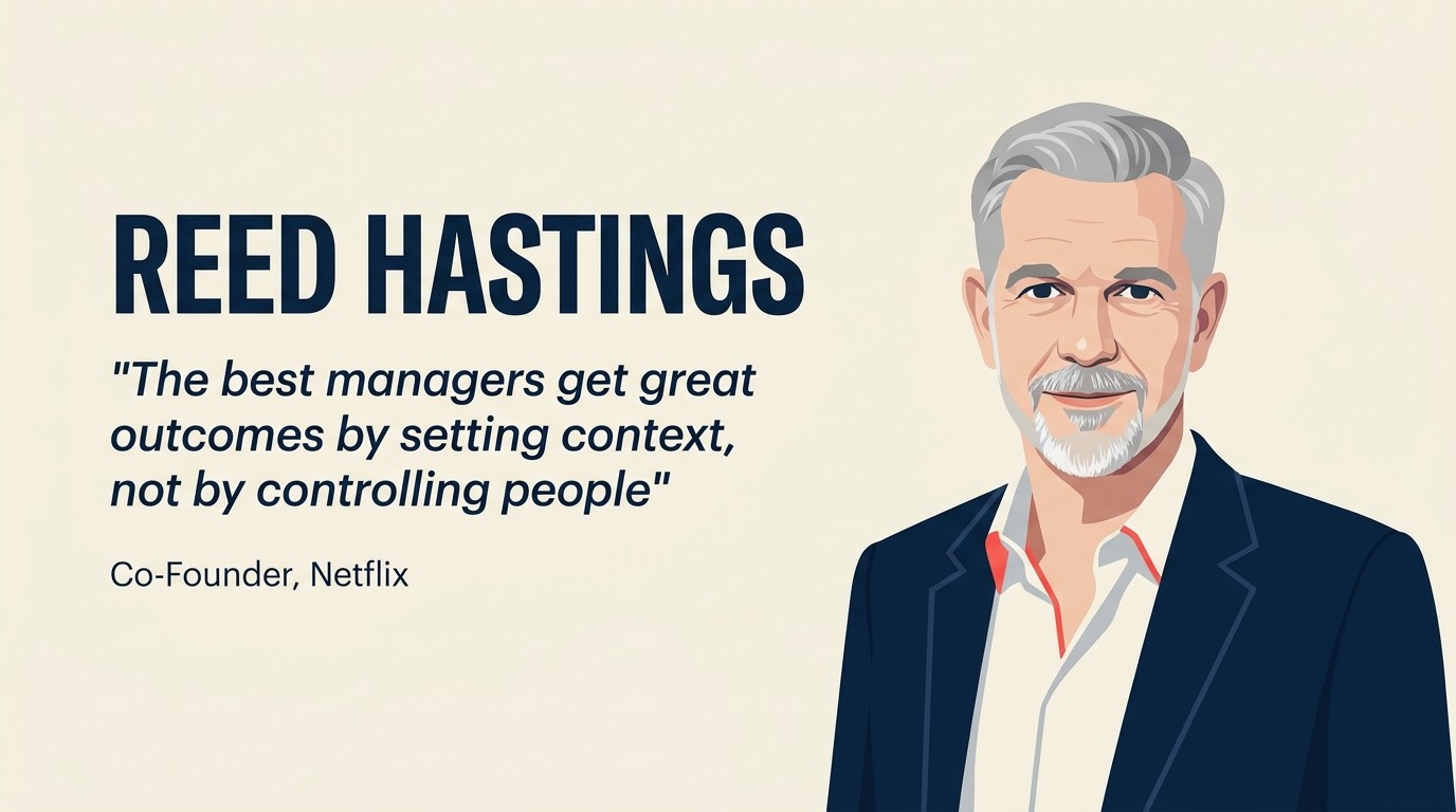 Reed Hastings Leadership Profile