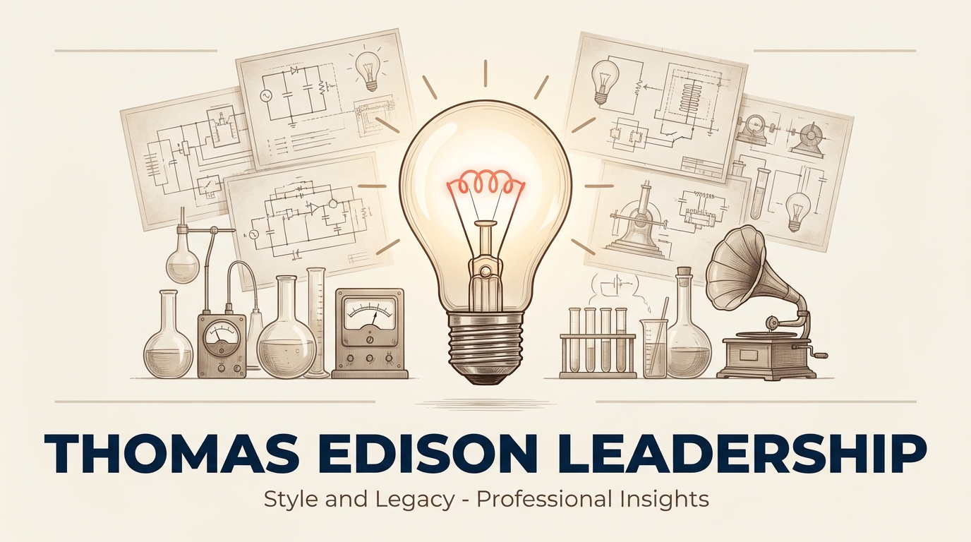 Thomas Edison leadership style and innovation legacy