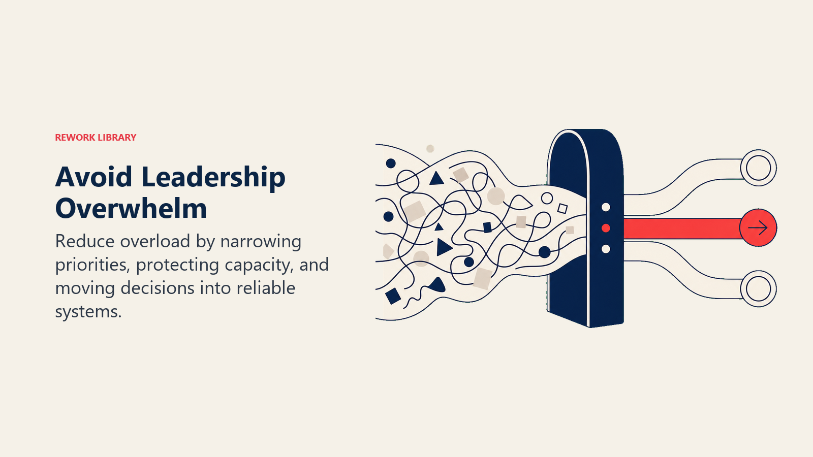 Avoid Leadership Overwhelm