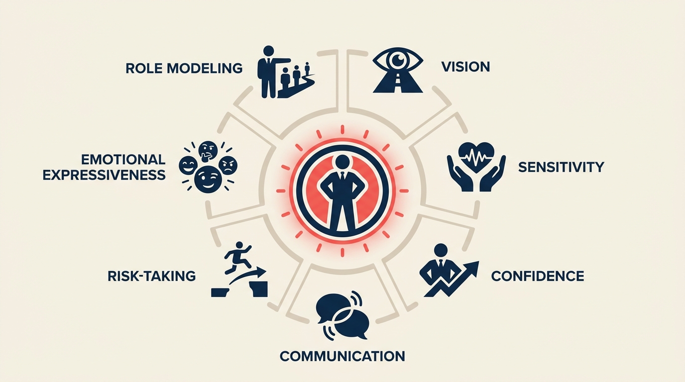 Key traits of charismatic leaders including vision confidence and communication