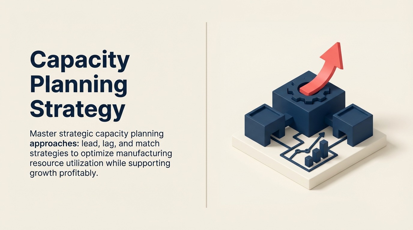 Kapazitätsplanungsstrategie: Fertigungsressourcen mit Nachfrage ausrichten