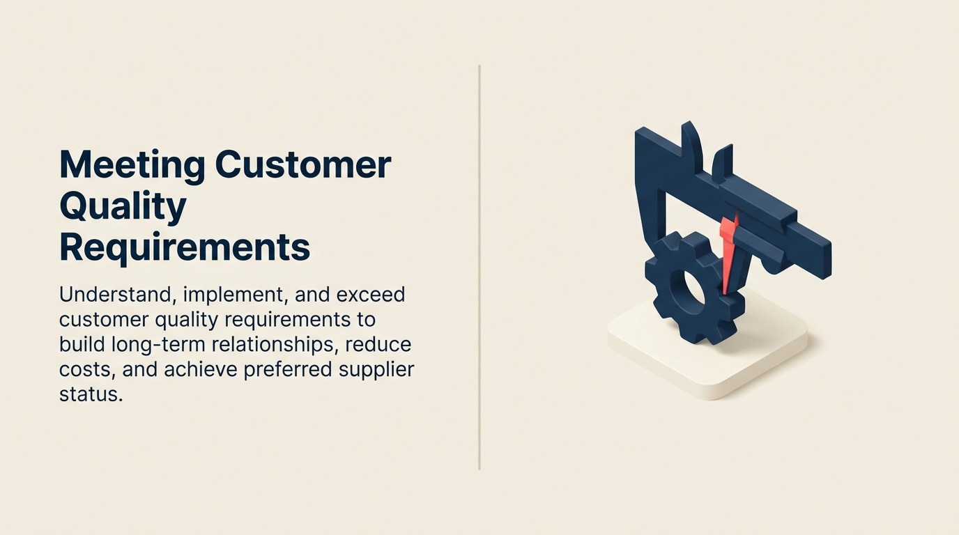 Erfüllung von Kundenqualitätsanforderungen: Vertrauen durch konsistente Exzellenz aufbauen
