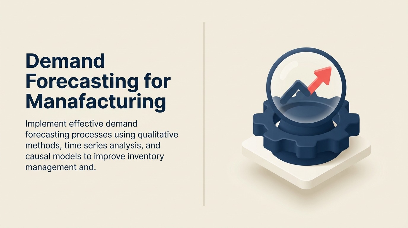 Bedarfsprognose für die Fertigung: Genaue Vorhersagen für bessere Planung