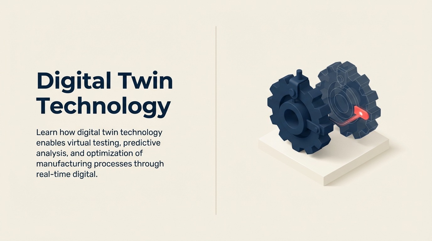Digital Twin-Technologie: Virtuelle Modelle für Fertigungsoptimierung