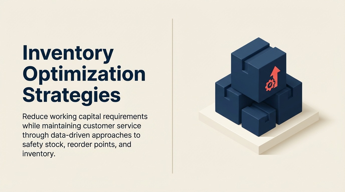 Bestandsoptimierungsstrategien: Service-Level mit Working Capital balancieren