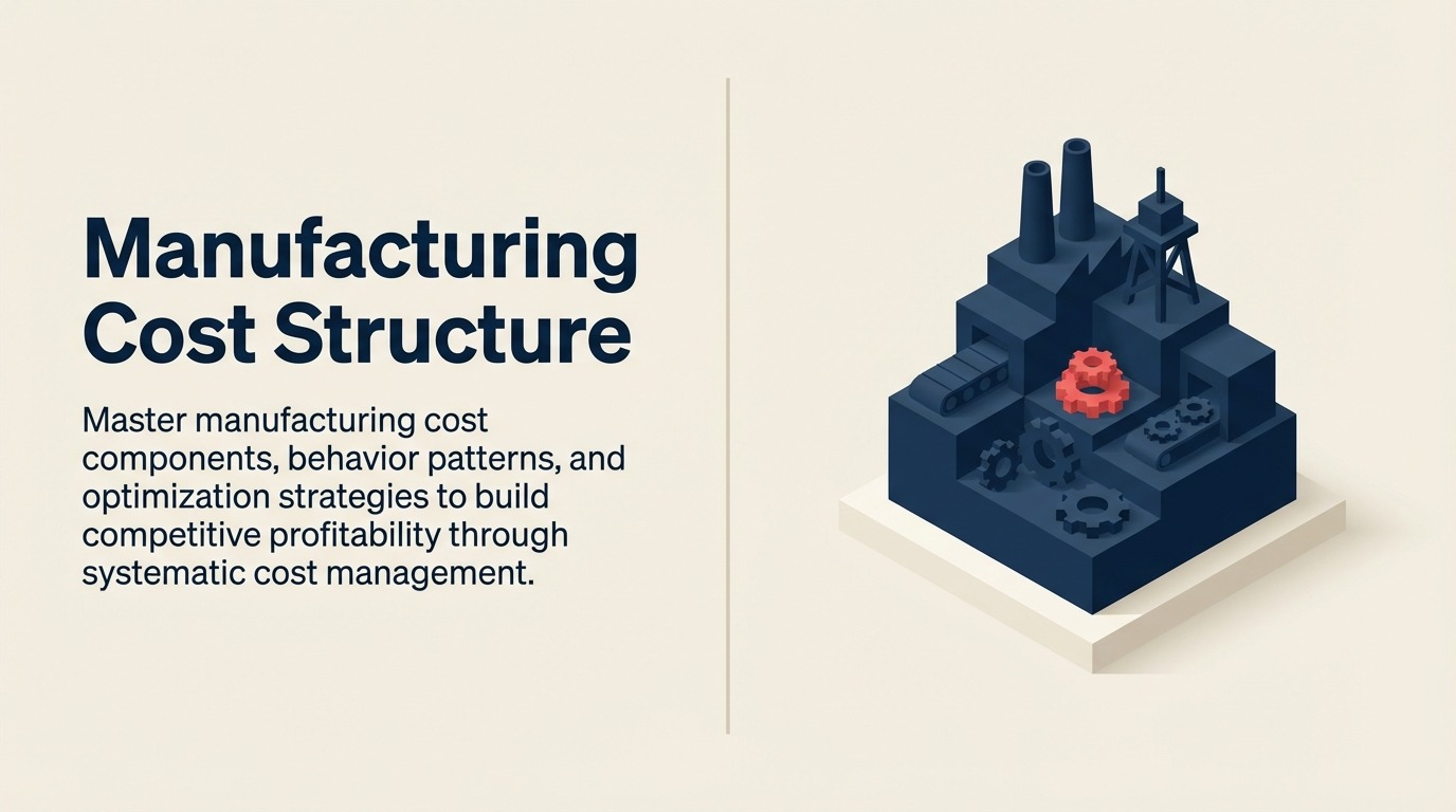 Fertigungskostenstruktur: Vollständiger Leitfaden zur Produktionsökonomie
