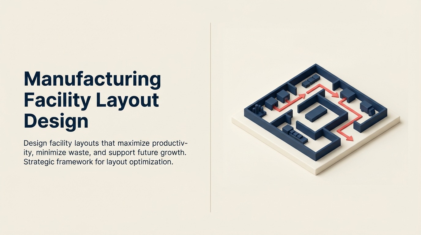 Fertigungsanlagenlayout-Design: Optimierung von Fluss, Effizienz und Flexibilität