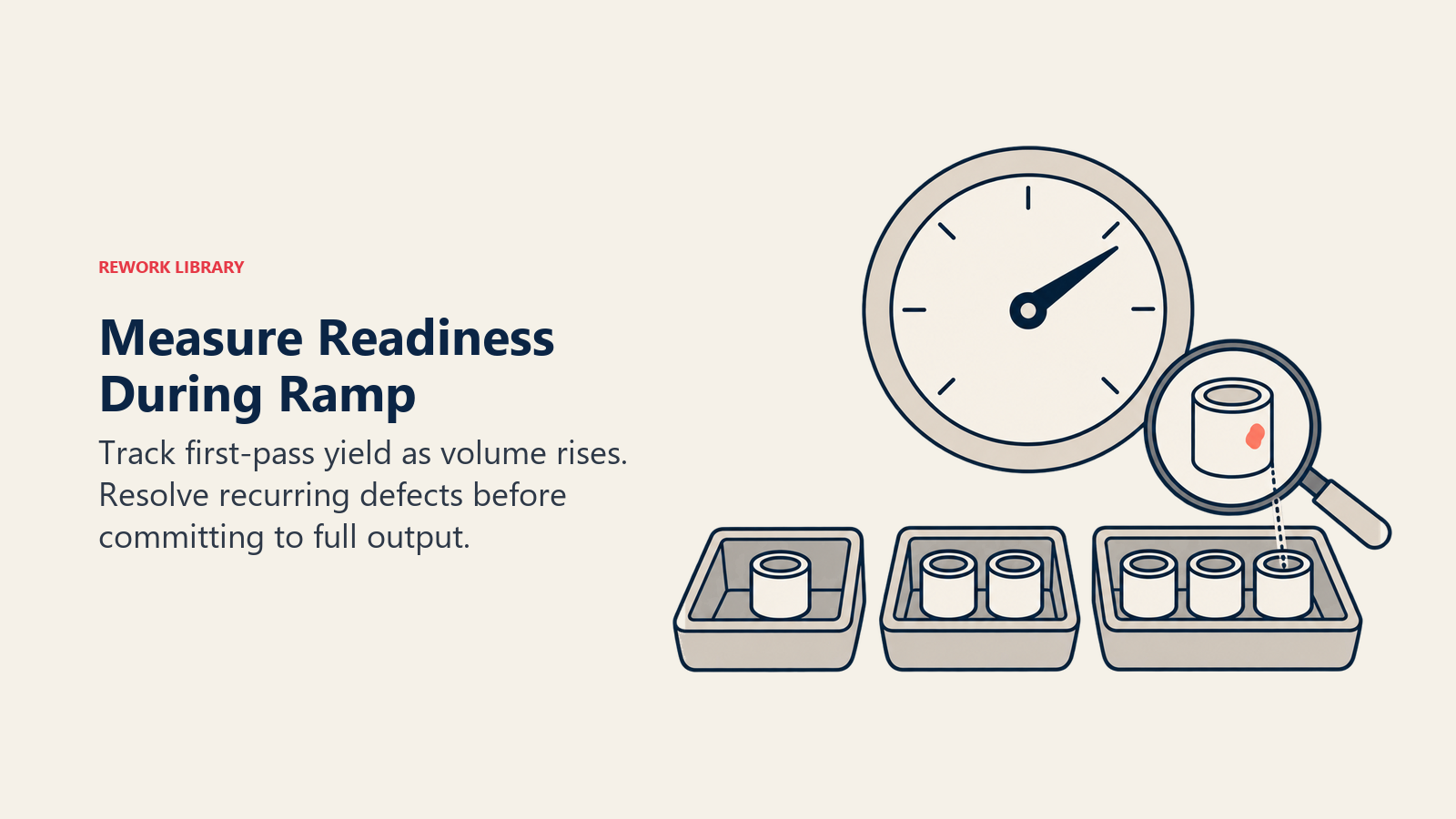 Inspection of increasing production volumes tracks defects during the NPI ramp