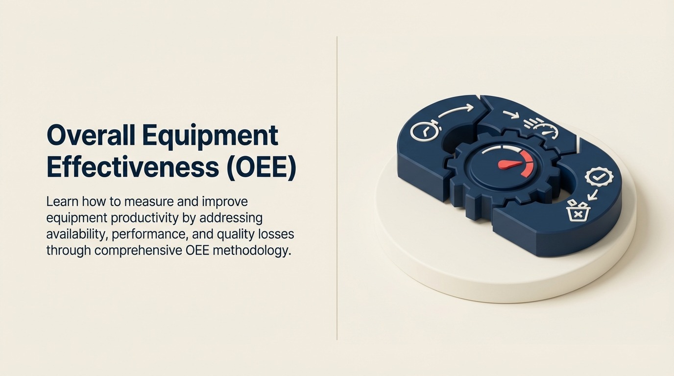 Overall Equipment Effectiveness (OEE): Produktionskapazität und Anlagenauslastung maximieren