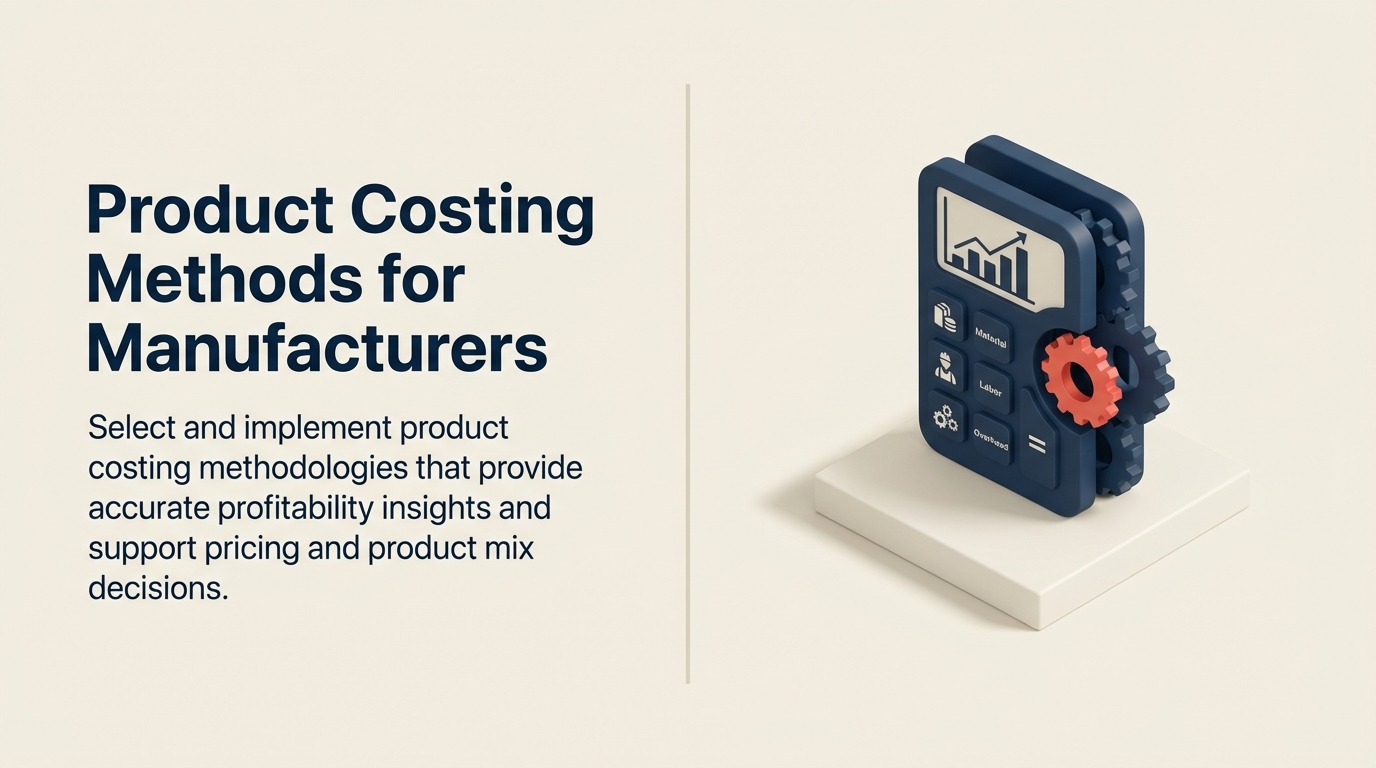 Produktkostenrechnungsmethoden für Hersteller: Den richtigen Ansatz für Rentabilität wählen