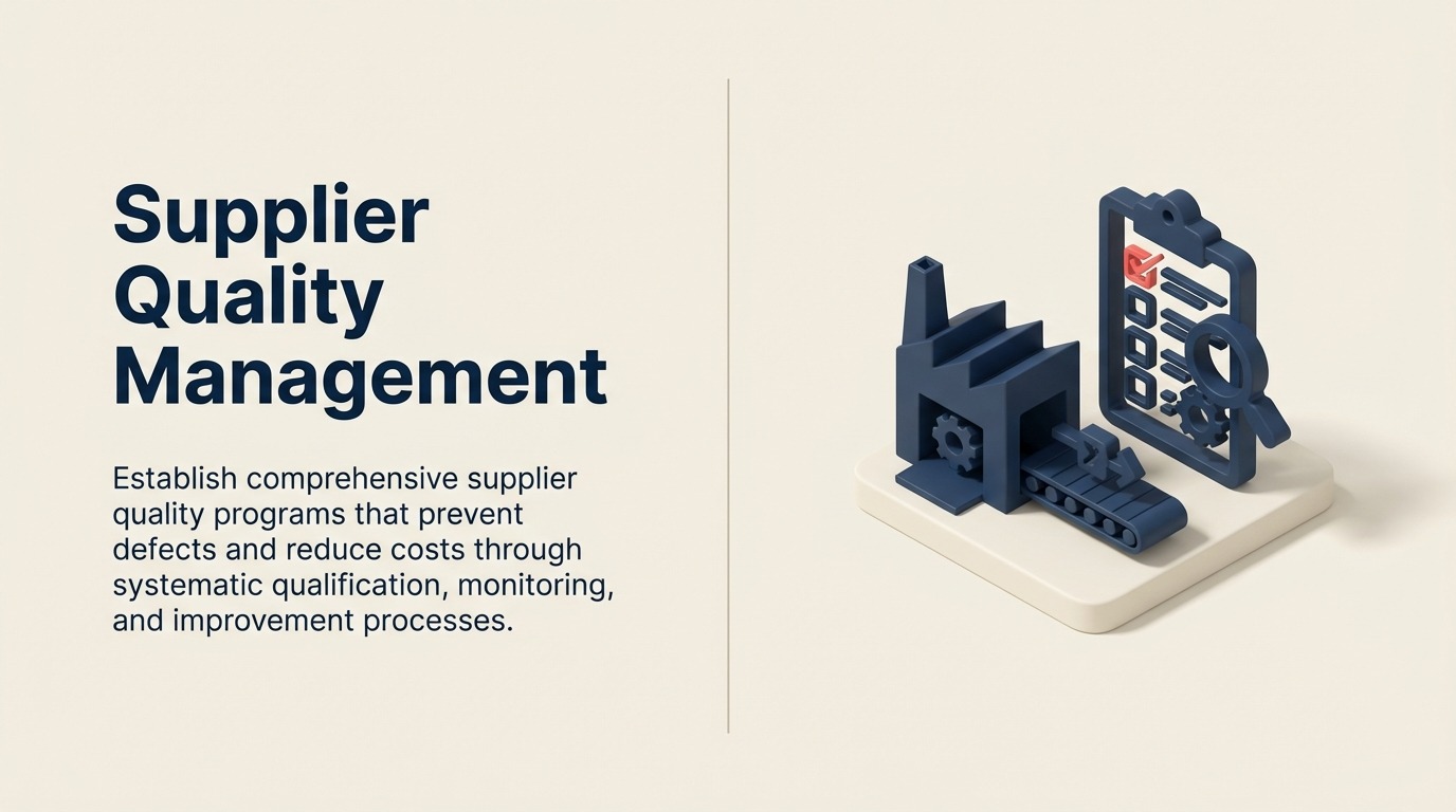 Supplier Quality Management: Exzellenz über die Lieferantenbasis sicherstellen