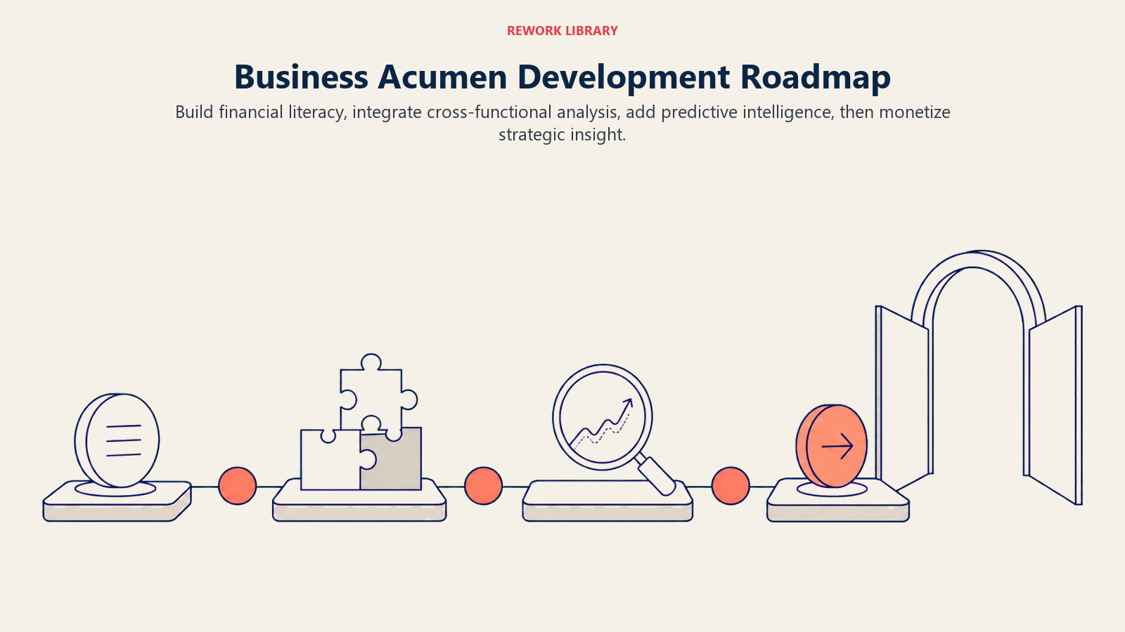 Business acumen development roadmap from financial literacy to strategic intelligence