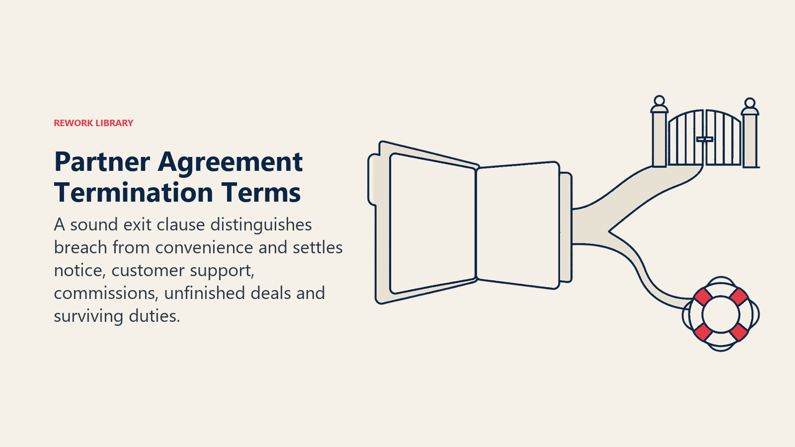 Partner Agreement Termination Terms: A sound exit clause distinguishes breach from convenience and settles notice, customer support, commissions, unfinished deals and surviving duties.